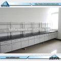 School and college laboratory analysis workbench top epoxy resin powder cold colled steel lab furniture